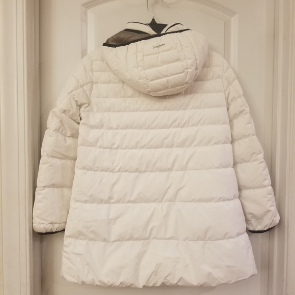 Herno  Women's Gray High-neck Zip-up Padded Jacket  Size S - Picture 6 of 7